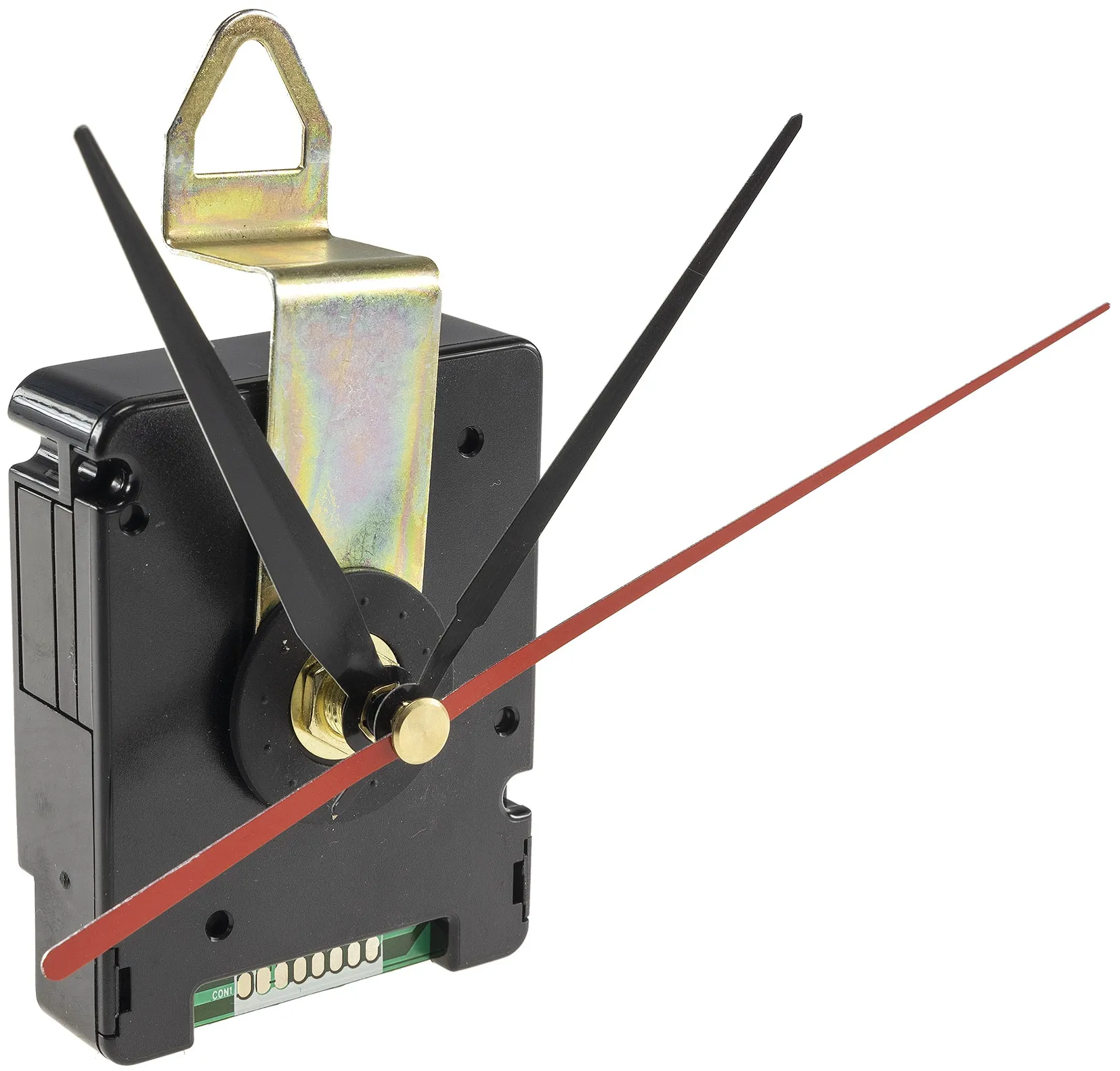 Funkuhrwerk DCF mit 3 Zeigersätzen aus Kunststoff, schleichender Zeiger Funkuhrwerk DCF mit 3 Zeigersätzen aus Kunststoff, schleichender Zeiger