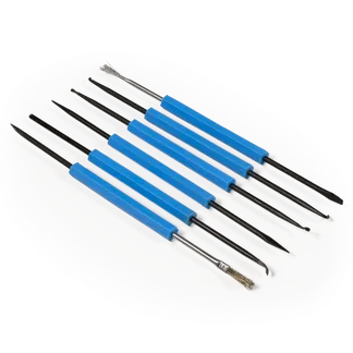 Lötbesteck McPower “LAB-151“ für Lötarbeiten, 6-teilig Lötbesteck McPower “LAB-151“ für Lötarbeiten, 6-teilig