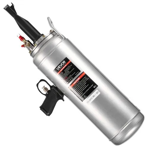 VEVOR Reifenwulstsetzgerät 10 L Luft-Reifenwulststrahlgerät Luftwulstblaster Hand-Reifenfüllwerkzeug, verbessertes tragbares Reifenfüllgerät, 0,6-0,8 MPa für Auto Motorrad SUV Pickup ATV Silber – Bild 9