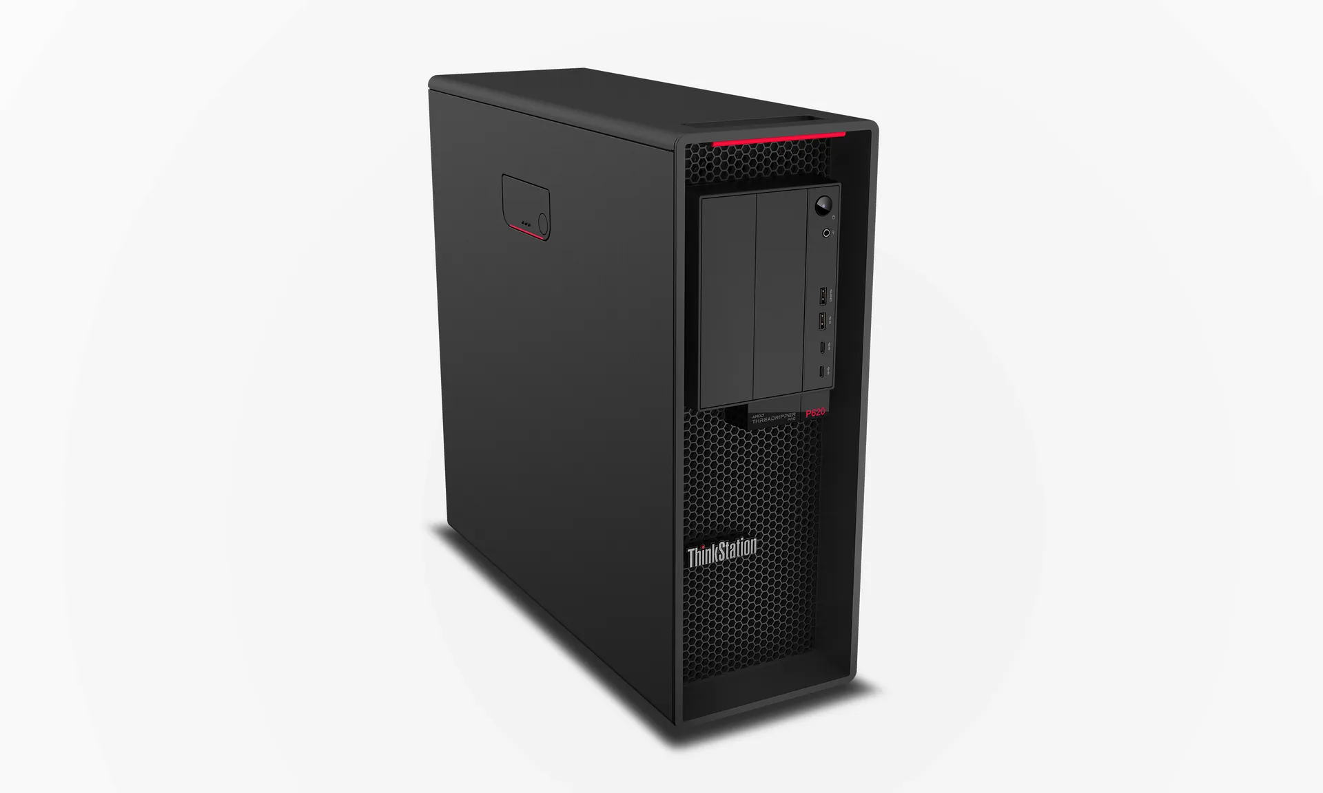 Lenovo ThinkStation P620 AMD Ryzen Threadripper PRO 5945WX 64 GB DDR4-SDRAM 1 TB SSD Windows 11 Pro Tower Arbeitsstation Schwarz – Bild 4