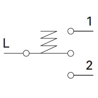 TEM Serie Modul Taster Jalousie 1-0-216A TEM Serie Modul Taster Jalousie 1-0-216A