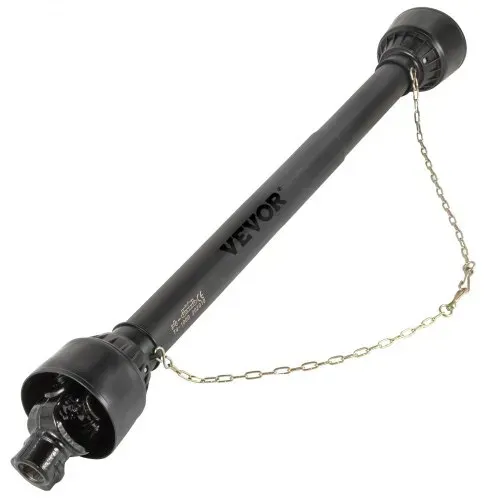 VEVOR Zapfwelle T4 Gelenkwelle, Antriebswelle, 34,9 mm großen 6-Keil-Ende für den Traktor, ausziehbar von 1100 bis 1550 mm, Ideal für Rasenmäher, Freischneider, Bodenfräsen, Düngerstreuer – Bild 9