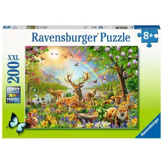 Kinderpuzzle Anmutige Hirschfamilie Kinderpuzzle Anmutige Hirschfamilie