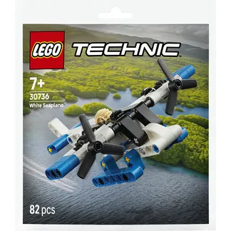30736 Technic Weißes Wasserflugzeug, Konstruktionsspielzeug 30736 Technic Weißes Wasserflugzeug, Konstruktionsspielzeug