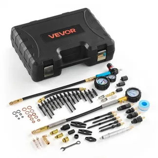 VEVOR Druckverlustprüfer für Motorenzylinder Manometer (0-700 psi) Leckagemessgerät (0-100 psi), Zylinderdrucktester mit 4 Adaptern, Kraftfahrzeug Kompressionsprüfset Druckprüfung und Leckratenmessung VEVOR Druckverlustprüfer für Motorenzylinder Manometer (0-700 psi) Leckagemessgerät (0-100 psi), Zylinderdrucktester mit 4 Adaptern, Kraftfahrzeug Kompressionsprüfset Druckprüfung und Leckratenmessung