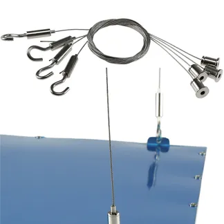 Seil-Befestigungs-Set „CTP-62“ für Abhängen von der Decke Seil-Befestigungs-Set „CTP-62“ für Abhängen von der Decke