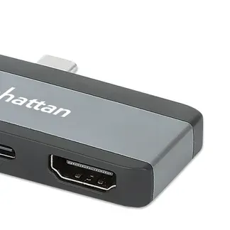 Manhattan 190404 laptop-dockingstation & portreplikator Kabelgebunden USB 3.2 Gen 2 (3.1 Gen 2) Type-C Grau Manhattan 190404 laptop-dockingstation & portreplikator Kabelgebunden USB 3.2 Gen 2 (3.1 Gen 2) Type-C Grau