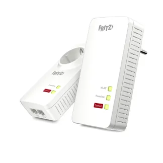 Powerline FRITZ! 1260E WLAN Set 1200 Mbit/s Ethernet/LAN Weiß Powerline FRITZ! 1260E WLAN Set 1200 Mbit/s Ethernet/LAN Weiß