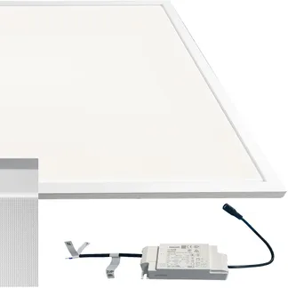 LED Licht-Panel „CTP-62 Office“ neutralw 62x62cm, 4000K, 40W, 4000lm, UGR16 # Achtung! Separates Sperrgut-Paket # LED Licht-Panel „CTP-62 Office“ neutralw 62x62cm, 4000K, 40W, 4000lm, UGR16 # Achtung! Separates Sperrgut-Paket #
