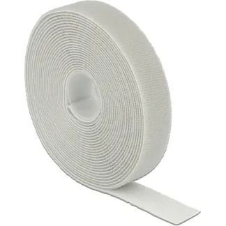 Klettband auf Rolle, 5 Meter x 20mm, Kabelbinder Klettband auf Rolle, 5 Meter x 20mm, Kabelbinder