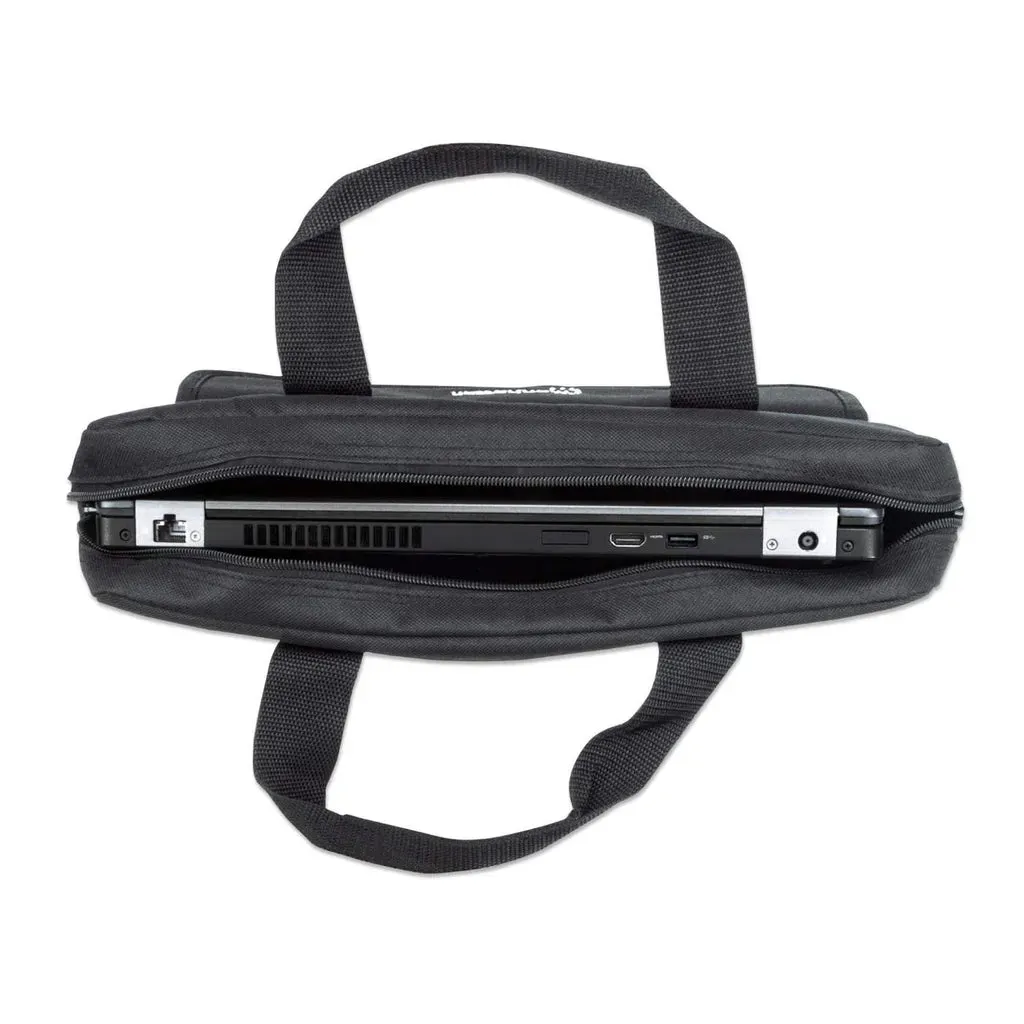 Manhattan Notebooktasche London 17,3", Für Notebooks bis 17,3", Top Load, schwarz – Bild 5