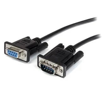 StarTech.com 1m DB9 Seriell RS232 Verlängerungskabel – DB9 RS 232 Kabel Verlängerung – St/Bu StarTech.com 1m DB9 Seriell RS232 Verlängerungskabel – DB9 RS 232 Kabel Verlängerung – St/Bu
