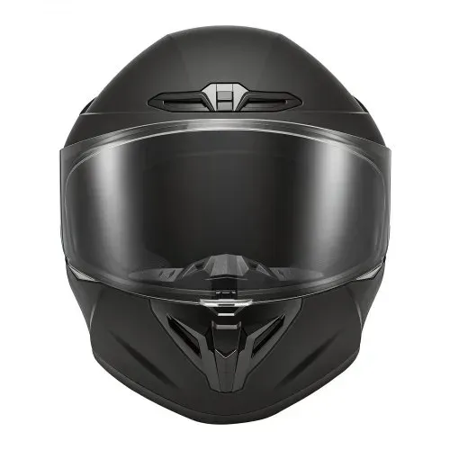 VEVOR Integralhelm Größe M, Motorradhelm mit Klarem Visier ECE 22.06 Zertifiziert Vollvisierhelm für Damen & Herren Vollvisierhelm mit Bluetooth-Lautsprecherfach, Mopedhelm Full Face Schwarz – Bild 10