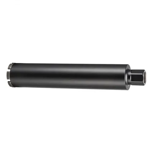 VEVOR Kernbohrer Bohrkrone φ 76 mm 356 mm Bohrtiefe, 1-1/4 Zoll-7 Innengewinde, Hochpräzisions-Schweißtechnologie, Nass-Diamantkernbohrer Kernlochbohrer für Stahlbeton Ziegel Mauerwerk – Bild 8