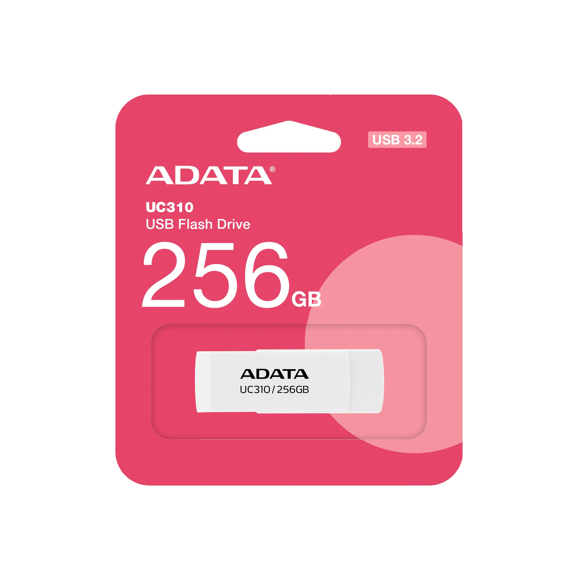 ADATA UC310 USB-Stick 256 GB USB Typ-A 3.2 Gen 1 (3.1 Gen 1) Weiß – Bild 4