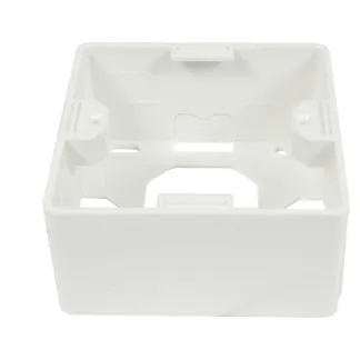 Keystone, Modulträger, Aufputzgehäuse 80×80, Reinweiss, Synergy 21, Keystone, Modulträger, Aufputzgehäuse 80×80, Reinweiss, Synergy 21,