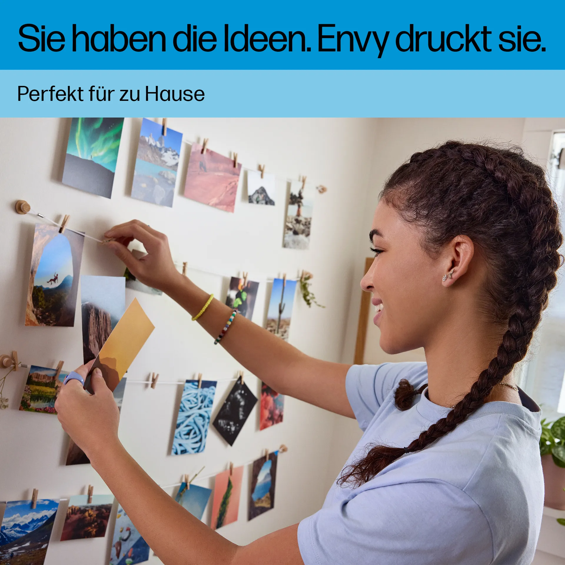 HP ENVY 6120e Wireless All-in-One Farbe Drucker, Instant Ink; Fotodruck – Bild 4