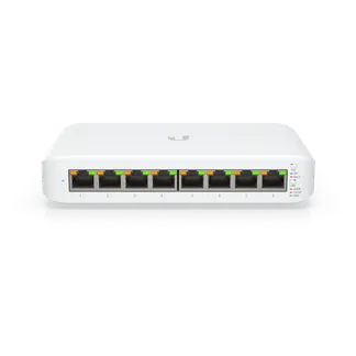 Ubiquiti Switch smart managed Layer2 8 Port • 8x GbE • PoE Budget 52W • 4x PoE at • Desktop • Lüfterlos • UniFi • USW-Lite-8-POE Ubiquiti Switch smart managed Layer2 8 Port • 8x GbE • PoE Budget 52W • 4x PoE at • Desktop • Lüfterlos • UniFi • USW-Lite-8-POE