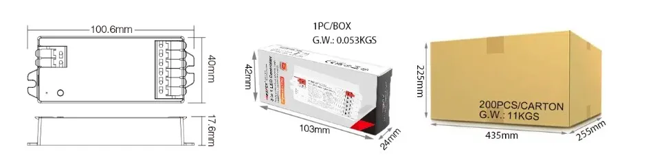 MiBoxer E3-ZR LED Controller 3in1 (RGB/RGB-W/RGB+CCT) Zigbee 3.0/2.4G – Bild 4