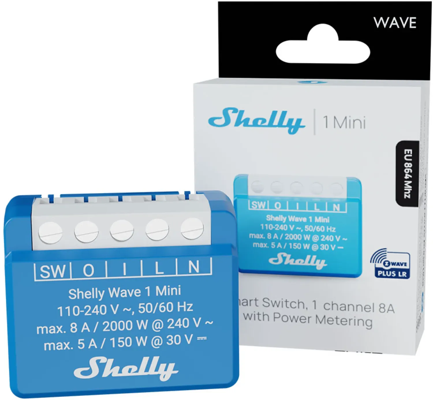 Shelly · Unterputz · "Wave 1 Mini LR" · Z-Wave – Bild 6