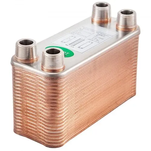 VEVOR EATB12 Plattenwärmetauscher Plattenwärmetauscher 40 Wärmetauscher 40 Plattenwärmetauscher Edelstahl 316 l Wärmetauscher Heizung – Bild 9