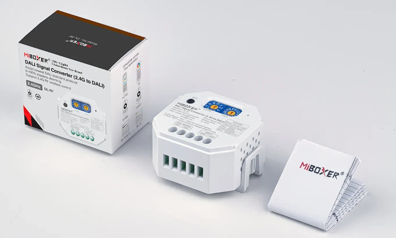 MiBoxer DL-RF DALI Signalwandler WiFi + 2,4GHz zu DALI – Bild 4