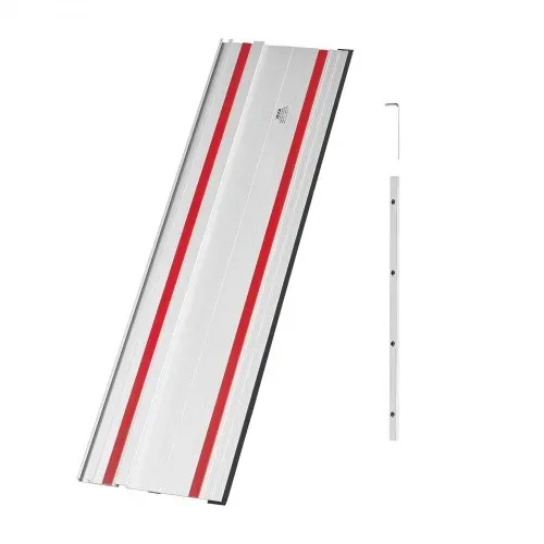 VEVOR Führungsschiene Handkreissägen, inkl. 2 Stk. 700 mm Aluminium-Kreissägeschienen & 1 Verbindungsstück, kompatibel mit verschiedenen Marken von Tauchsägen, für Holzbearbeitungsprojekte – Bild 8