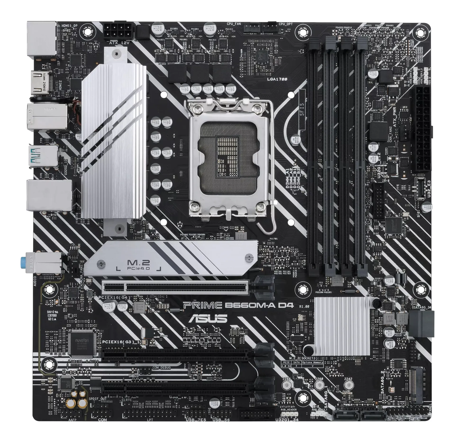 ASUS PRIME B660M-A D4-CSM Intel B660 LGA 1700 micro ATX – Bild 2