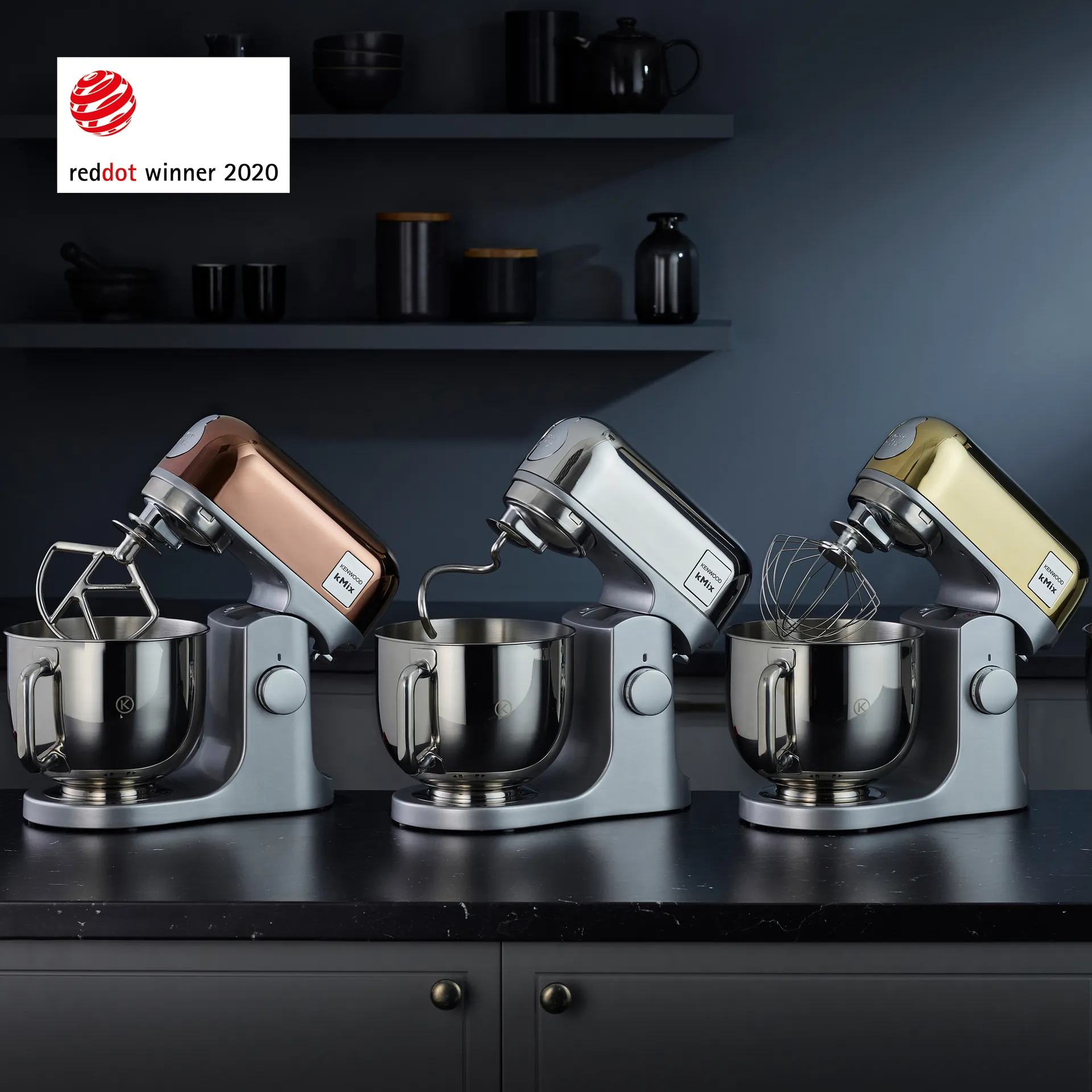 Kenwood kMix Special Edition Standmixer 1000 W Chrom, Grau – Bild 4