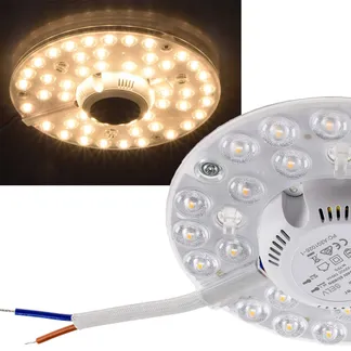 LED Umrüstmodul „UM12ww“ für Leuchten Ø125mm, 12W, 1200lm, 3000K, Magnethalter LED Umrüstmodul „UM12ww“ für Leuchten Ø125mm, 12W, 1200lm, 3000K, Magnethalter