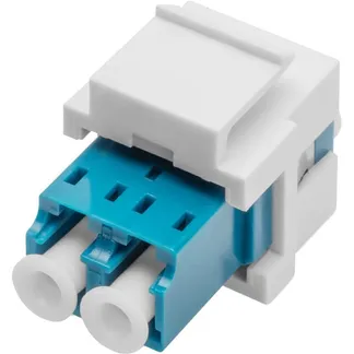 LWL Kupplung, Duplex, LC > LC Buchse, Singlemode OS2 LWL Kupplung, Duplex, LC > LC Buchse, Singlemode OS2