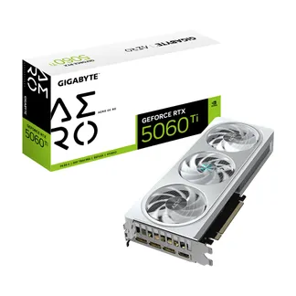 GIGABYTE GeForce RTX 5060 Ti AERO OC 8G Grafikkarte – 8 GB GDDR7, 128 Bit, PCI-E 5.0, 2647 MHz Kernfrequenz, 3 x DisplayPort, 1 x HDMI, GV-N506TAERO OC-8GD GIGABYTE GeForce RTX 5060 Ti AERO OC 8G Grafikkarte – 8 GB GDDR7, 128 Bit, PCI-E 5.0, 2647 MHz Kernfrequenz, 3 x DisplayPort, 1 x HDMI, GV-N506TAERO OC-8GD