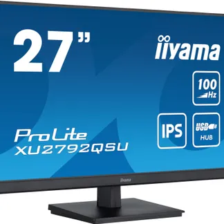 iiyama ProLite 27″ (68.5 cm) Monitor mit QHD-Auflösung, IPS-Panel-Technologie und 100Hz Bildwiederholfrequenz iiyama ProLite 27″ (68.5 cm) Monitor mit QHD-Auflösung, IPS-Panel-Technologie und 100Hz Bildwiederholfrequenz