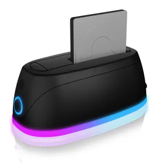 ICY BOX IB-1124L-C3, 1 bay SATA III SSD/HDD DockingStation, USB 3.2 Gen 1 Type-C®/Type-A, black ICY BOX IB-1124L-C3, 1 bay SATA III SSD/HDD DockingStation, USB 3.2 Gen 1 Type-C®/Type-A, black