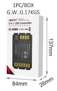MiBoxer HW2 LED Controller 2in1 DC12~48V WiFi 2.4G HP 30A – Bild 3