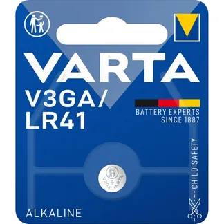 Alkaline Special Knopfzelle 1,5V, V3GA / LR41, Batterie Alkaline Special Knopfzelle 1,5V, V3GA / LR41, Batterie