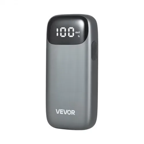 VEVOR Starthilfe Powerbank, Starthilfegerät 6000A Spitzenstrom mit LED-Taschenlampe & Kabel für Motor bis zu 10L Diesel/Benzin, Autobatterie Booster mit Schnellladung & Sicherheitsschutz für Notfall – Bild 10