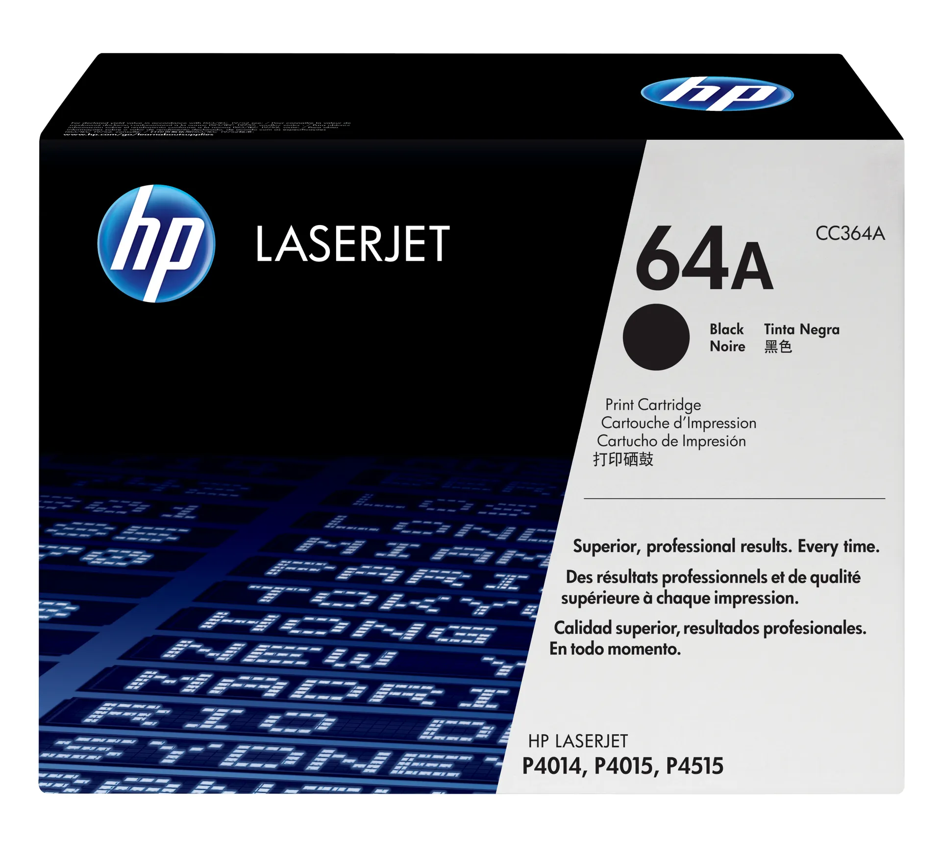 HP 64A Schwarz Original LaserJet Tonerkartusche HP 64A Schwarz Original LaserJet Tonerkartusche
