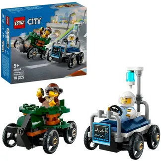 60459 City Flugzeug vs. Krankenhausbett, Konstruktionsspielzeug 60459 City Flugzeug vs. Krankenhausbett, Konstruktionsspielzeug