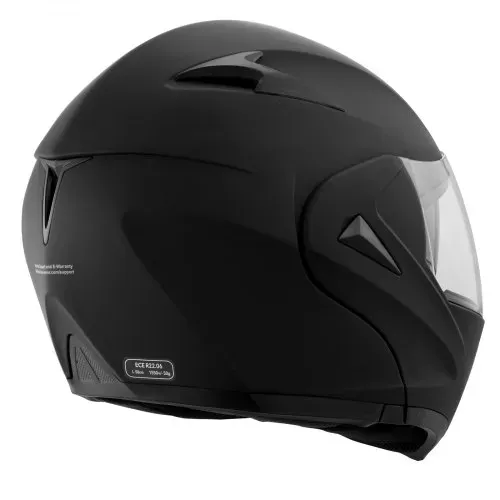VEVOR Motorradhelm ohne Maske Helmgröße 59-60 cm, ABS Helme mit hoher Dichte & Bluetooth-Kommunikation & Wechselglas Größe L DOT-geprüfter bequemer Motocross-Helm, für Jugendliche & Erwachsene – Bild 9