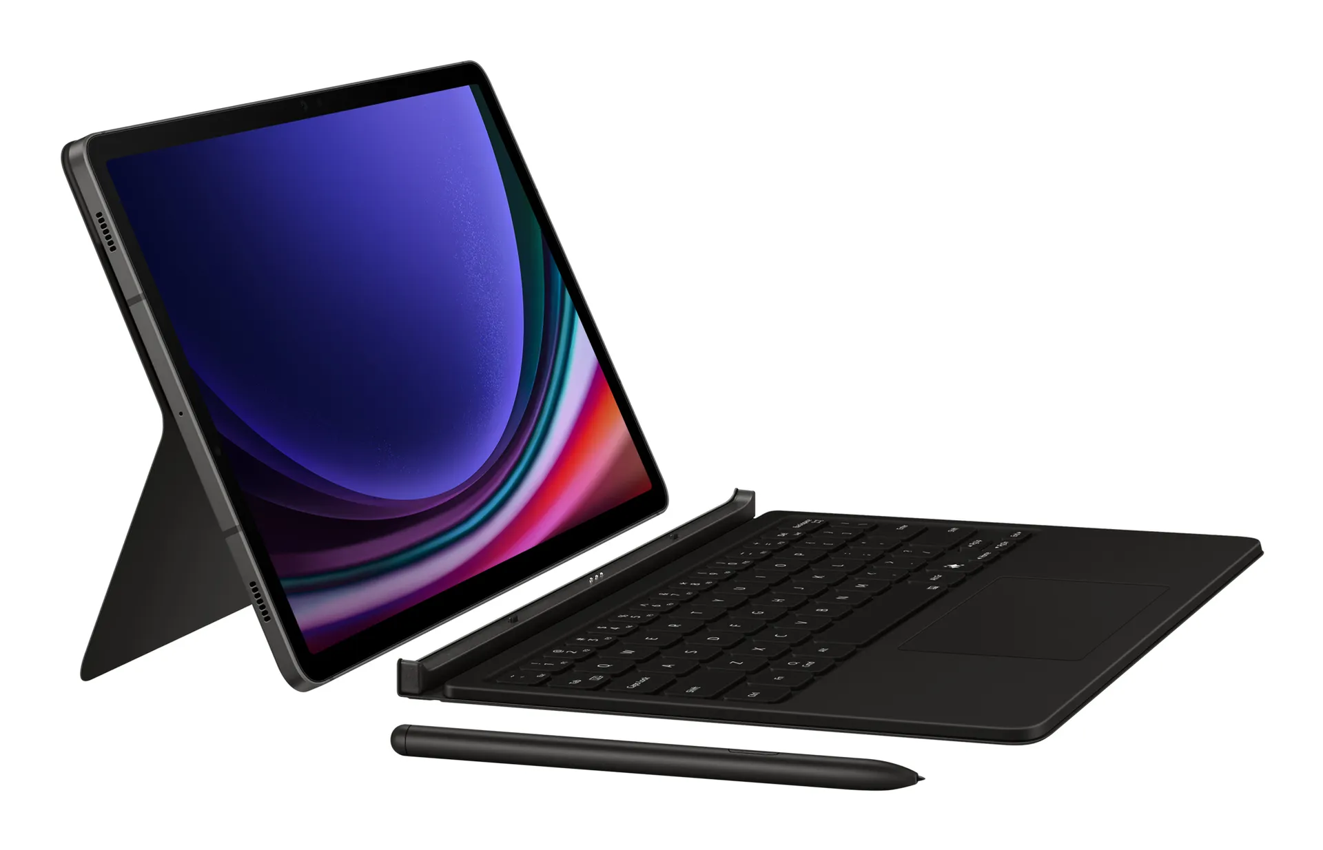 Samsung Book Cover Keyboard EF-DX725 für das Galaxy Tab S9 | S9 FE – Bild 7