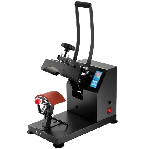VEVOR CP2815-S Cap Hitzepresse 14x8cm Kappenpresse Mützenpresse Cap Heat Press Machine Heißpresse Transferpress mit Digitaler LED Temperatur und Zeitcontroller – Bild 10