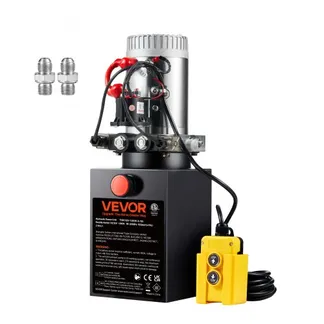 VEVOR Hydraulikpumpe Hydraulikaggregat 12 V Hydraulikaggregat 1600 W, Doppelwirkende Hydraulikpumpe Hydraulic Power Pack, 2,5 Gal Tank Hand Pump Hydraulikaggregat, für Aufzüge, Gabelstapler usw. VEVOR Hydraulikpumpe Hydraulikaggregat 12 V Hydraulikaggregat 1600 W, Doppelwirkende Hydraulikpumpe Hydraulic Power Pack, 2,5 Gal Tank Hand Pump Hydraulikaggregat, für Aufzüge, Gabelstapler usw.