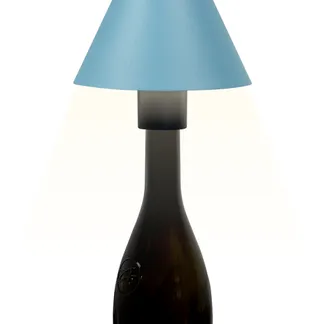 Synergy 21 LED Tischleuchte Akku für Flaschen, outdoor IP54, Touch Switch dimmbar, blau Synergy 21 LED Tischleuchte Akku für Flaschen, outdoor IP54, Touch Switch dimmbar, blau