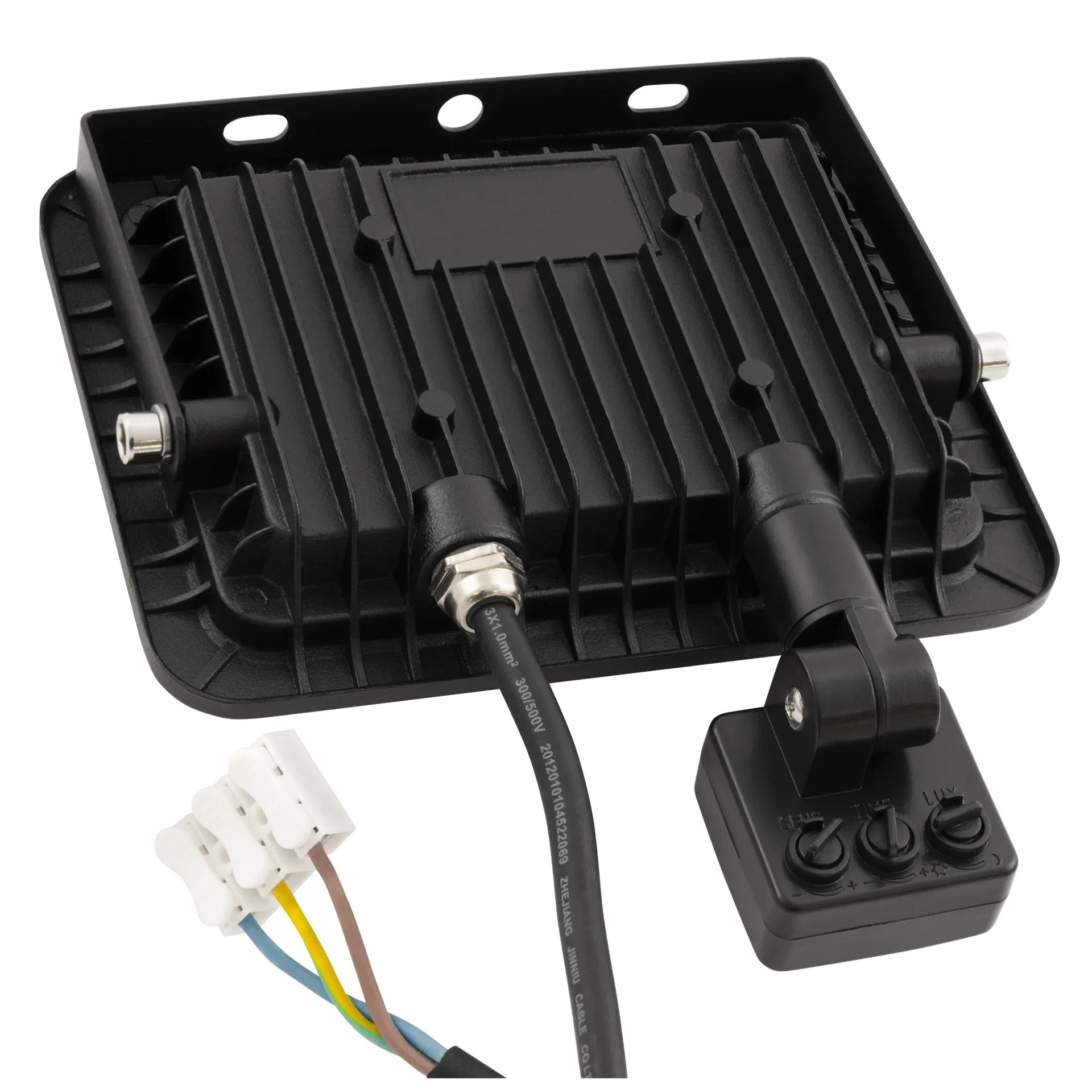 LED-Außenstrahler McShine ''Slim'' 30W, 2250lm, IP66, 4000K, Bewegungsmelder – Bild 3