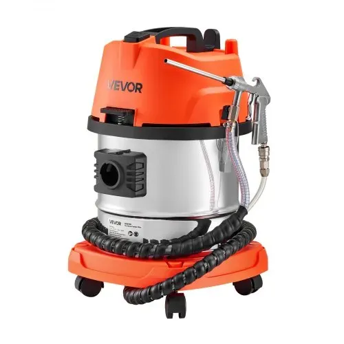 VEVOR Walnuss Strahlgerät, 13 L, 1200 W, Mobiles Sandstrahlgerät zur Entkohlung von Ansaugkrümmern & Ventilen, Sandstrahlmaschine – mit 2,5 kg Walnussschalen-Strahlmittel & 23 Adaptern – Bild 8