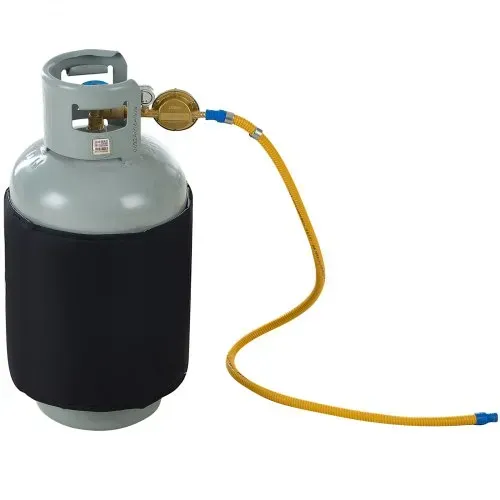 VEVOR isolierter Gasflaschenwärmer im Bandstil, passend für 40 lbs Gastanks, 120 W Propanheizung, fester interner Thermostat, max. Temperatur 90 ℉, strapazierfähiges wasserdichtes Oxford-Gewebe, CE-geprüft – Bild 9