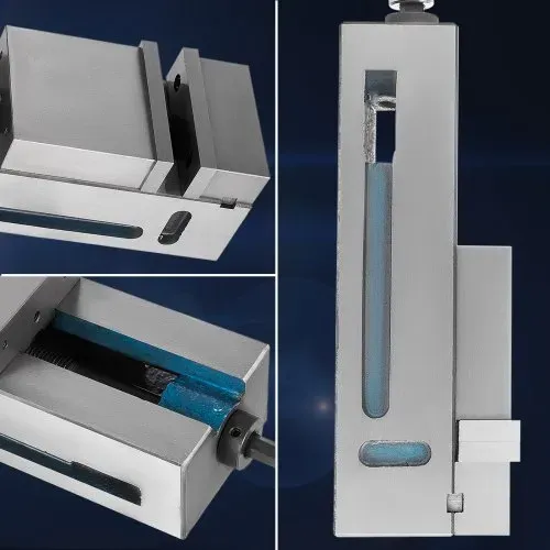 VEVOR Schraubzwingen-Schraubstock Hochpräzisions-Spannstock 101,6 mm Kieferbreite CNC Schraubstock feste Kiefer – Bild 5