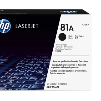 HP 81A Schwarz Original LaserJet Tonerkartusche HP 81A Schwarz Original LaserJet Tonerkartusche