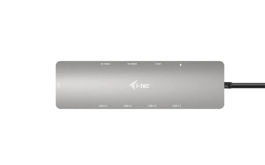 i-tec USB-C Metal Nano 2x Display Docking Station + Power Delivery 100 W – Bild 2